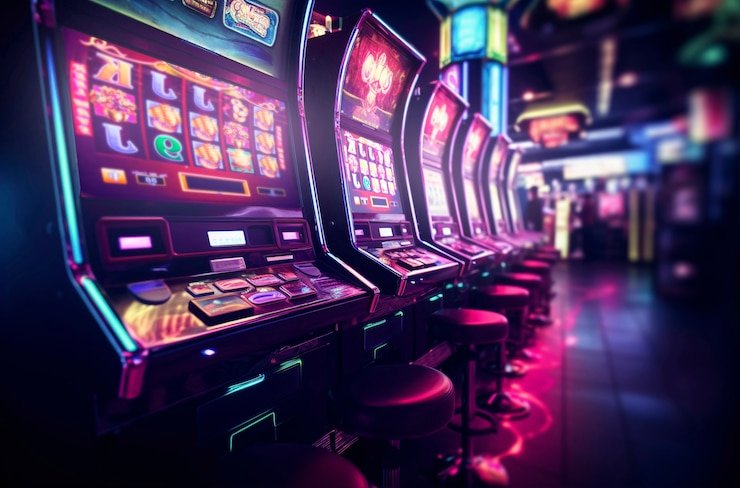 Tampilan permainan Sweet Bonanza di pejuang slot menampilkan grid dengan simbol buah-buahan berwarna
